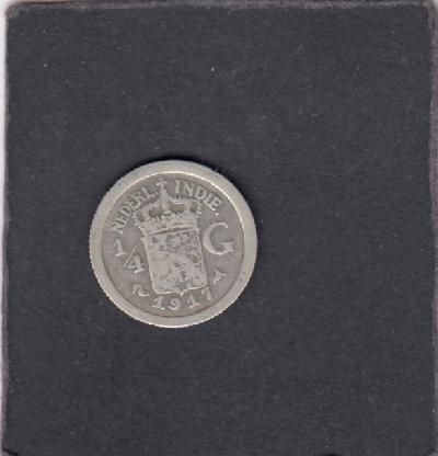 Beschrijving: 1/4 Gulden  